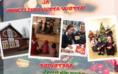 Yhteisöllistä tunnelmaa ja tekemisen riemua!