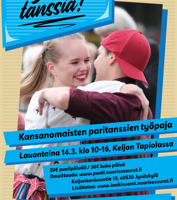 SAA TANSSIA! Kansanomaisen paritanssin työpaja