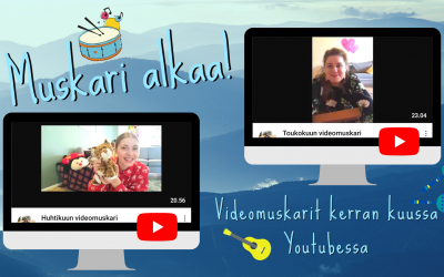 Videomuskarit kerran kuussa